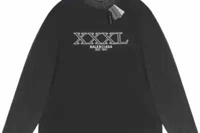 Balenciaga XXXL Sweater Washed Black
