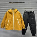 Arcteryx Jacket & Pants Set Yellow Black