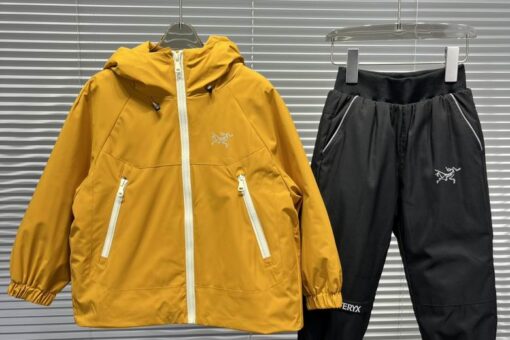 Arcteryx Jacket & Pants Set Yellow Black
