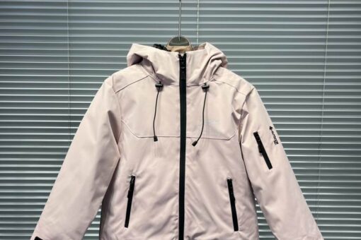 Atcteryx Waterproof Hooded Baby Jacket Pink