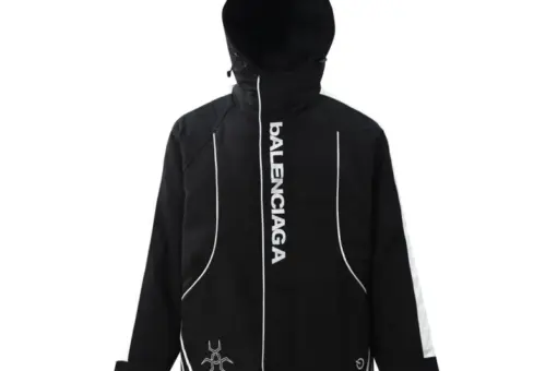 Balenciaga Down Jacket Black & White Logo