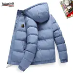 Balenciaga Puffer Jacket Light Blue