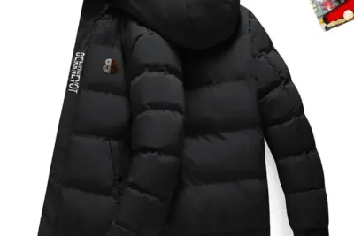 Balenciaga Puffer Jacket Black
