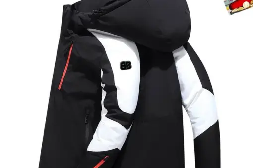 Balenciaga Winter Jacket Black/White