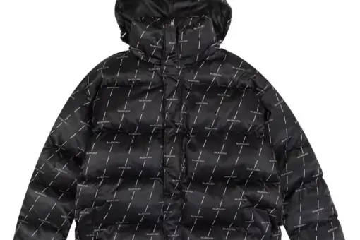 Balenciaga Down Jacket Black
