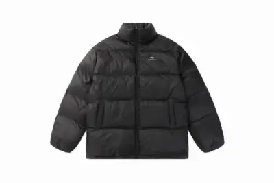 Balenciaga 3B Sports Icon Ski Puffer Jacket Black