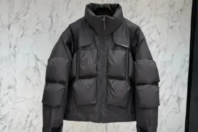 Balenciaga Puffer Jacket Black