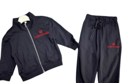 Balenciaga Kids' Tracksuit Black M1
