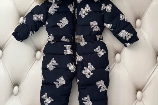 Burberry Overalls Baby Jacket Black