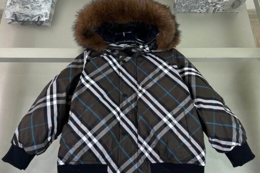 Burberry Padded Baby Jacket Check