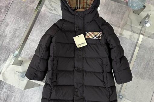 Burberry Puffer Down Jacket Black