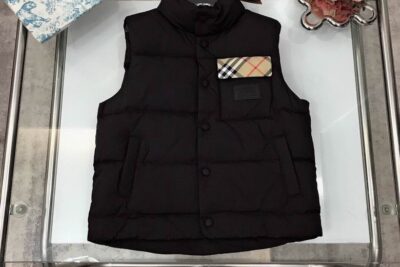 Burberry Baby Puffer Vest Black