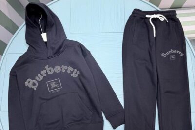Burberry Kids Tracksuit Black