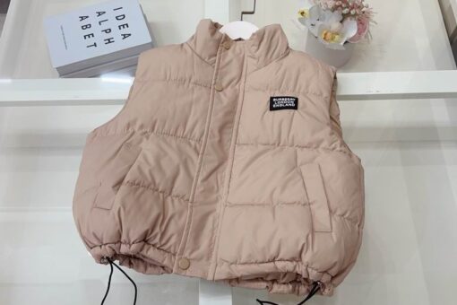 Burberry Puffer Baby Vest Black