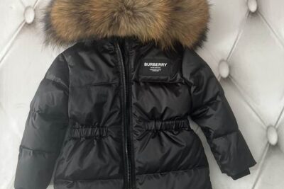 Burberry Baby Jacket Black