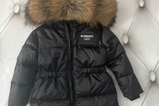 Burberry Baby Jacket Black