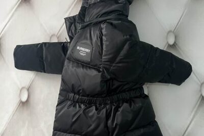 Burberry Kids' Horseferry Print Down-filled Jacket Black