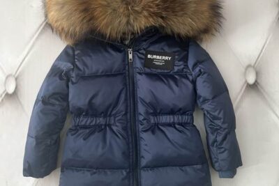 Burberry Baby Jacket Navy Blue
