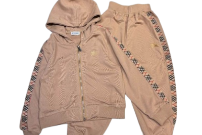 Burberry Kids Tracksuit Beige