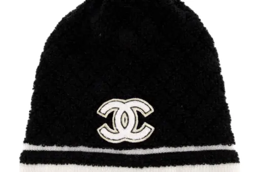 Chanel Beanie Cashmere Black