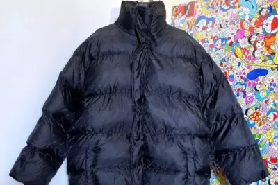 Balenciaga Down Jacket Black