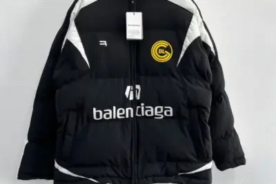 Balenciaga Jacket Black White