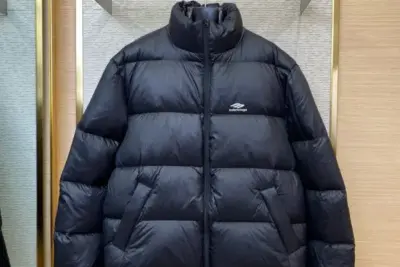 Balenciaga Down Jacket Black