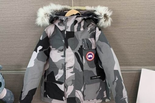 Canada Goose Baby Jacket Military Graphic