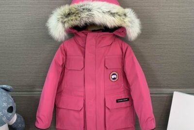 Canada Goose Baby Expedition Parka Jacket Hot Pink