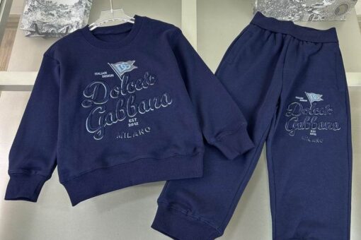 Dolce & Gabbana kids Tracksuit Navy Blue
