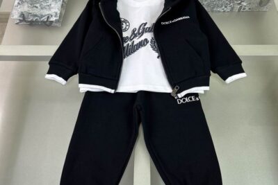 Dolce & Gabbana kids Tracksuit White /Black