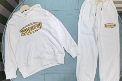 Dsquared2 Logo Baby Tracksuit White