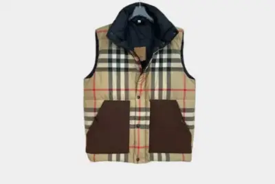 Burberry Check Down-Filled Puffer Gilet