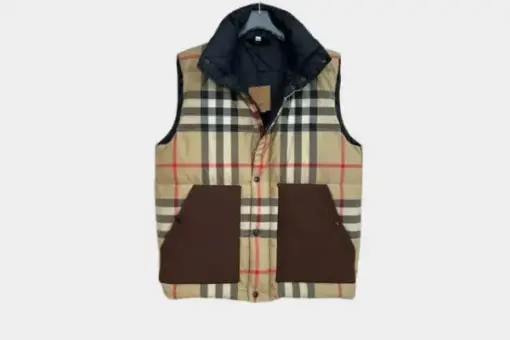 Burberry Check Down-Filled Puffer Gilet