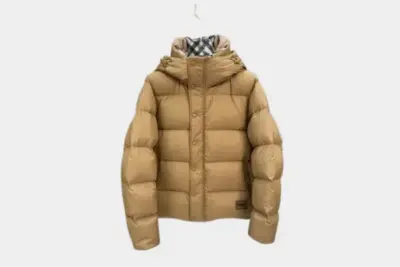 Burberry Halsby Down Puffer Jacket Beige