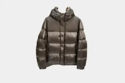 Burberry Down Feather Jacket Drak Brown