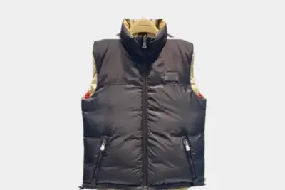 Burberry Reversible Gilet Grey