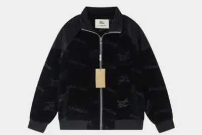 Burberry Black Cotton Puffer Dursley Down Jacket Black