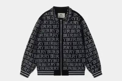Burberry Bomber Jacket Black