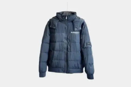 Burberry New Down Jacket Payne Blue