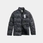 Burberry Down Jacket Black White