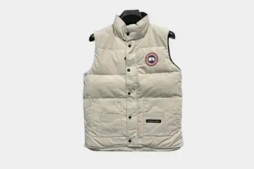 Canada Goose Garson Wool Vest Off-White