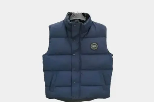 Canada Goose Garson Wool Vest Navy Blue