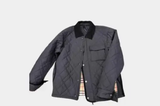 Burberry Reversible Quilted Jacket Black