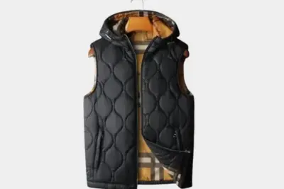 Burberry Quilted Puffer Vest Black