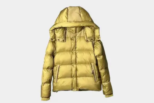 Burberry Down Jacket Golden