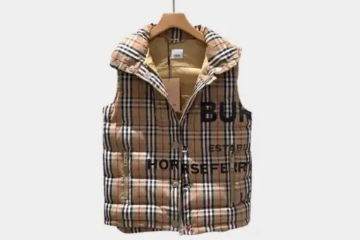 Burberry Horseferry Down Vest Check