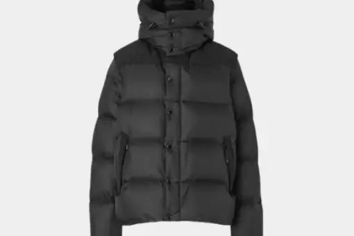 Burberry Leeds Down Jacket Black
