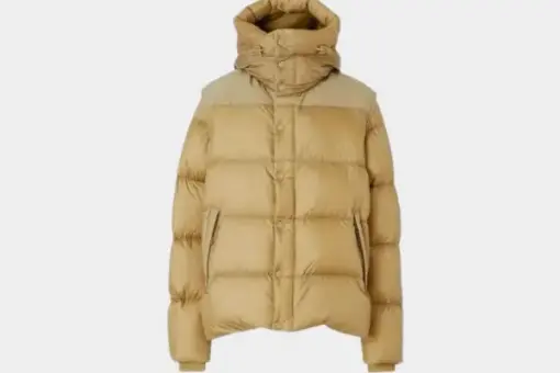 Burberry Leeds Down Jacket Beige