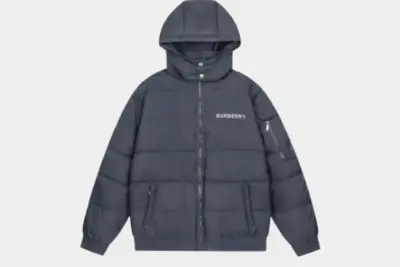 Burberry Down Jacket All Blue